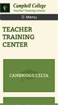 Mobile Screenshot of campbellcollege.com